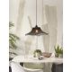 Pendule, Lustre suspendate - Lustra suspendata din bambus Ibiza S 50cm, negru