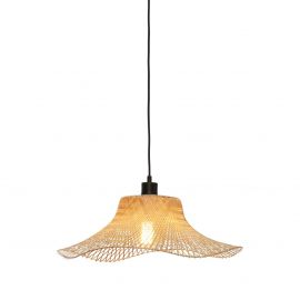 Pendule, Lustre suspendate - Lustra suspendata din bambus Ibiza S 50cm, natur