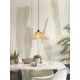 Pendule, Lustre suspendate - Lustra suspendata din bambus Ibiza L 65cm, natur