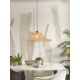 Pendule, Lustre suspendate - Lustra suspendata din bambus Ibiza L 65cm, natur