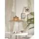 Pendule, Lustre suspendate - Lustra suspendata din bambus Ibiza L 65cm, natur/ negru