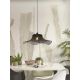 Pendule, Lustre suspendate - Lustra suspendata din bambus Ibiza L 65cm, negru