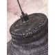 Pendule, Lustre suspendate - Lustra suspendata din bambus Ibiza L 65cm, negru