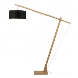 Lampadare - Lampadar eco din bambus Montblanc 4723 natur/ negru