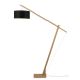 Lampadare - Lampadar eco din bambus Montblanc 4723 natur/ negru