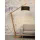 Lampadare - Lampadar eco din bambus Montblanc 4723 natur/ negru
