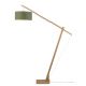 Lampadare - Lampadar eco din bambus Montblanc 4723 natur/ green forest