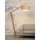 Lampadare - Lampadar eco din bambus Montblanc 4723 natur/ in deschis