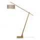Lampadare - Lampadar eco din bambus Montblanc 4723 natur/ in inchis