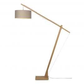Lampadare - Lampadar eco din bambus Montblanc 4723 natur/ in inchis