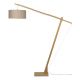 Lampadare - Lampadar eco din bambus Montblanc 4723 natur/ in inchis