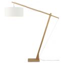 Lampadar eco din bambus Montblanc 6030 natur/ alb