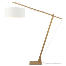 Lampadare - Lampadar eco din bambus Montblanc 6030 natur/ alb