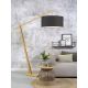 Lampadare - Lampadar eco din bambus Montblanc 6030 natur/ gri inchis