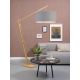 Lampadare - Lampadar eco din bambus Montblanc 6030 natur/ gri deschis