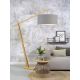 Lampadare - Lampadar eco din bambus Montblanc 6030 natur/ gri deschis