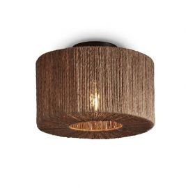 Plafoniere - Plafoniera eco din iuta Iguazu S straight 30cm, natur
