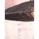 Plafoniere - Plafoniera eco din iuta Iguazu L disc 55cm, negru