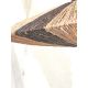 Plafoniere - Plafoniera eco din iuta Iguazu L disc 55cm, negru/ natur
