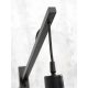 Lampadare - Lampa de podea eco din iuta Iguazu 50cm negru/ natur