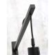 Lampadare - Lampa de podea eco din iuta Iguazu L 55cm negru