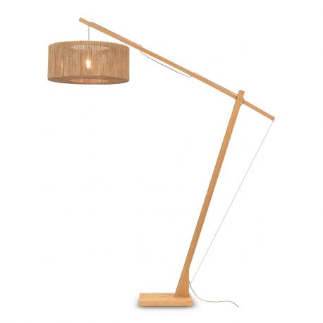 Lampadare - Lampa de podea eco din iuta Iguazu H-207cm, natur