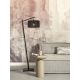 Lampadare - Lampa de podea eco din iuta Iguazu S 30cm, negru