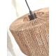 Lampadare - Lampa de podea eco din iuta Iguazu S 30cm, alb/ natur