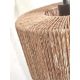 Lampadare - Lampa de podea eco din iuta Iguazu S 30cm, alb/ natur