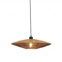 Lustra suspendata eco din iuta Iguazu disc 55cm