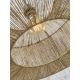Pendule, Lustre suspendate - Lustra suspendata eco din iuta Iguazu round 60cm