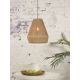 Pendule, Lustre suspendate - Lustra suspendata eco din iuta Iguazu S conic 40cm