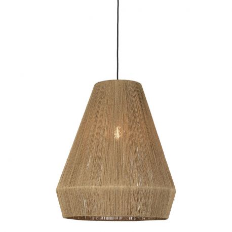 Pendule, Lustre suspendate - Lustra suspendata eco din iuta Iguazu L conic 50cm