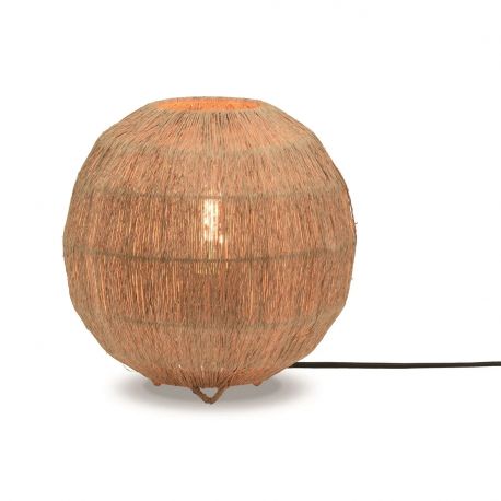 Veioze - Lampa de masa eco din iuta Iguazu globe 25cm