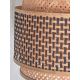 Plafoniere - Plafoniera eco din bambus Bhutan L round negru/ natur