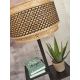 Lampadare - Lampa de podea eco din bambus cu 2 rafturi Bhutan 40x25 negru