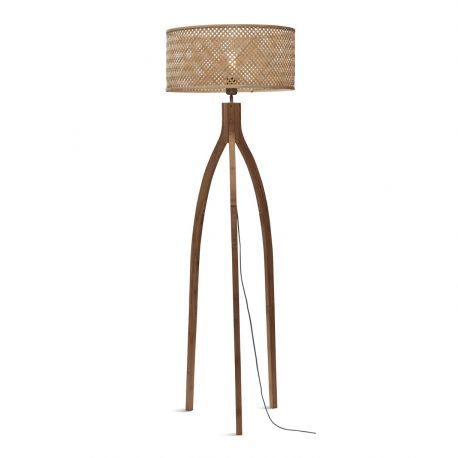 Lampadare - Lampadar eco din bambus Java 3-legs 50x22, natur
