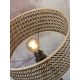 Lampadare - Lampadar eco din bambus Java 3-legs 50x22, natur/ negru