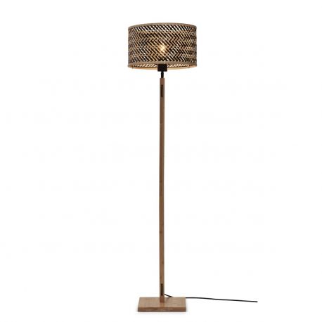 Lampadare - Lampadar eco din bambus Java straight nat/32x18, natur/ negru