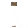 Lampadar eco din bambus Java straight nat/32x18, natur/ negru