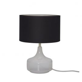 Veioze - Veioza/ Lampa de masa decorativa Reykjavik alb/ negru