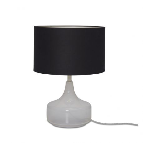 Veioze - Veioza/ Lampa de masa decorativa Reykjavik alb/ negru