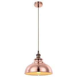 Pendule, Lustre suspendate - Pendul Industrial Style MANDY cupru