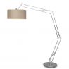 Lampadar XL modern cu brat articulat MILANO in inchis