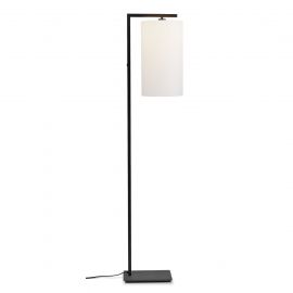 Lampadare - Lampadar, Lampa de podea moderna Boston negru/ alb