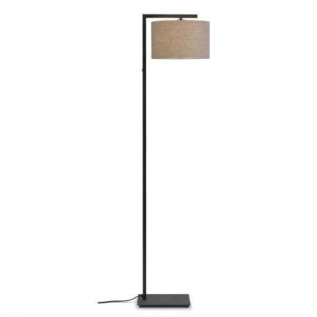 Lampadare - Lampadar, Lampa de podea moderna Boston negru/ in inchis