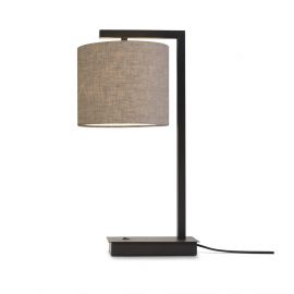 Veioze - Veioza, Lampa de masa moderna Boston negru/ in inchis