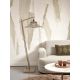 Lampadare - Lampa de podea din bambus Ibiza S 50cm, natur/ negru