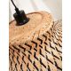 Lampadare - Lampa de podea din bambus Ibiza S 50cm, natur/ negru