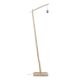 Lampadare - Lampa de podea eco din iuta Iguazu L 55cm natur/ negru